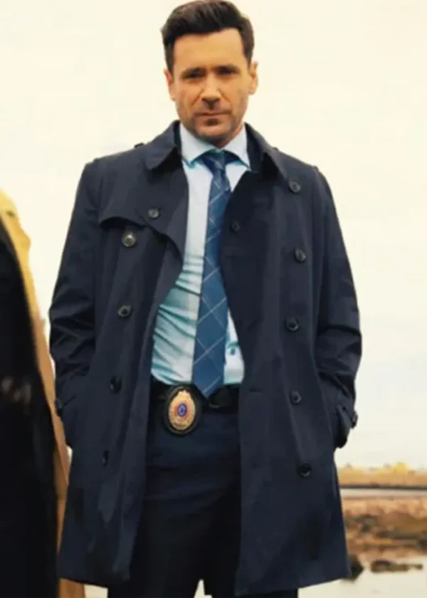 Allan Hawco Saint Pierre S01 Wool Coat For Men