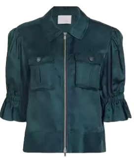 Amanda Setton General Hospital Satin Jacket For Sale