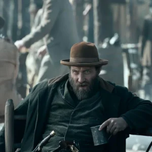 American Primeval Virgil Cutter Black Coat