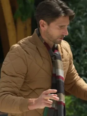 Andrew W. Walker Jingle Bell Run Quilted Jacket For Sale