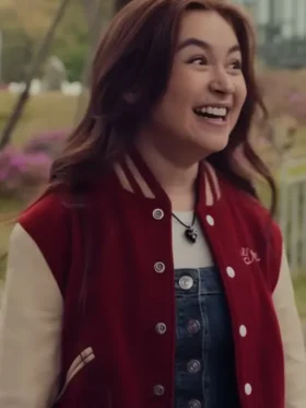 Anna Cathcart XO Kitty S02 Varsity Jacket
