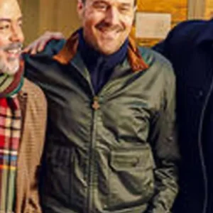 Antoine Gouy Shafted Green Jacket