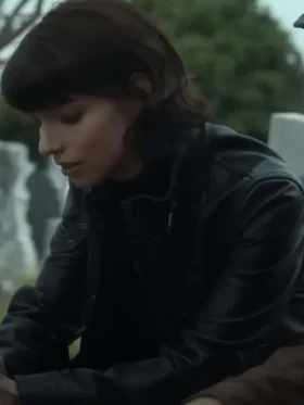 Anya Taylor Joy The Gorge Black Jacket