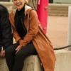 Arch Saint Pierre Brown Hooded Coat