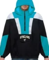 Arnaldo Half Zip Up Stegaro Hooded Jacket