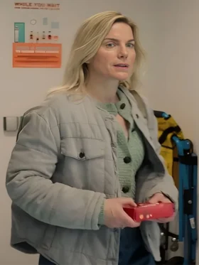 Bad Sisters S02 Eva Birthistle Quilted Jacket