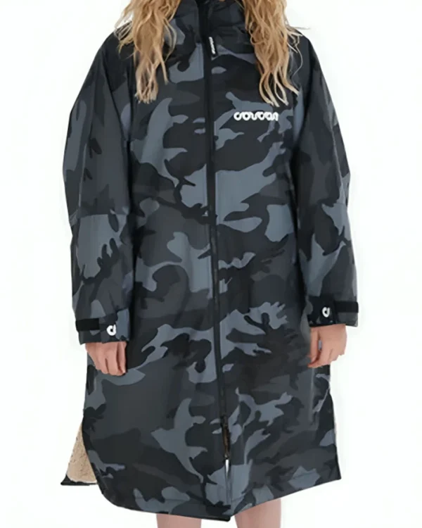 Bad Sisters S02 Eve Hewson Camo Robe Jacket For Sale