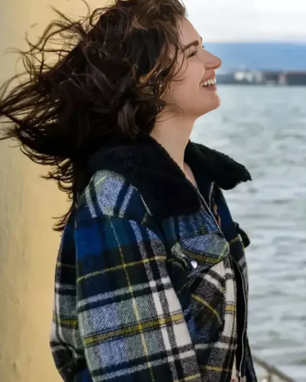 Bad Sisters S02 Eve Hewson Checked Jacket For Sale