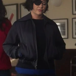 Bad Sisters S02 Sarah Greene Black Zip Jacket