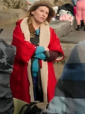 Bad Sisters Season 02 Sharon Horgan Hooded Red Robe