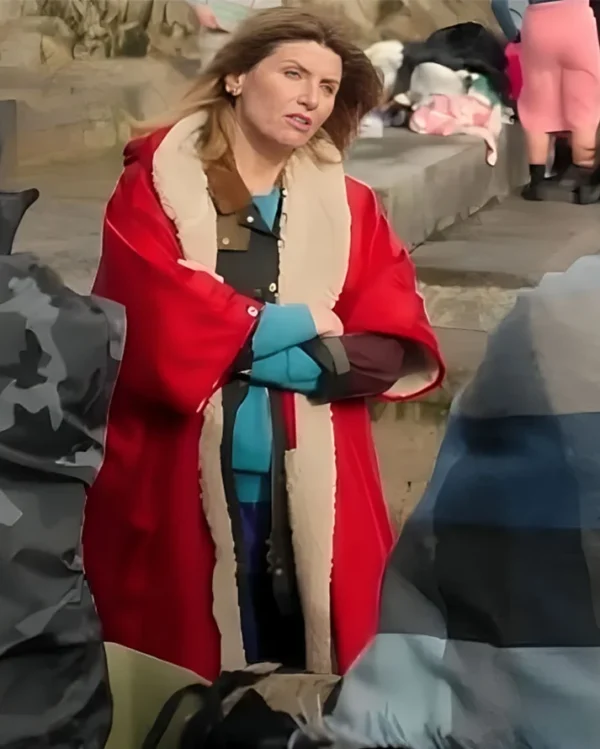 Bad Sisters Season 02 Sharon Horgan Hooded Red Robe