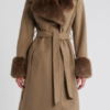 Barbara Howard Abbott Elementary S04 Brown Fur Coat