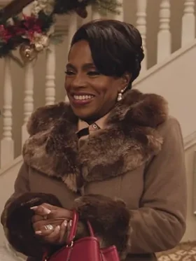 Barbara Howard Abbott Elementary S04 Brown Fur Coat For Sale