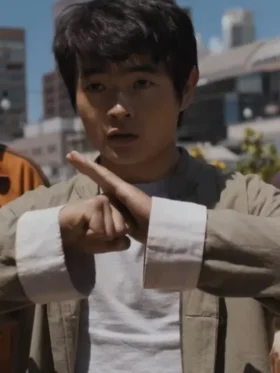 Ben Wang Karate Kid Legends Cotton Jacket