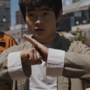 Ben Wang Karate Kid Legends Cotton Jacket