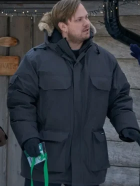 Benedikt Grondal The Finnish Line Grey Hooded Jacket