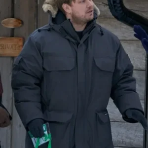 Benedikt Grondal The Finnish Line Grey Hooded Jacket