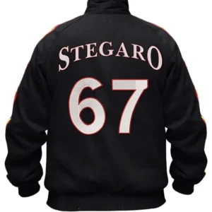 Benjamin Black Stegaro Track Jacket Back