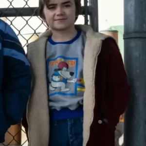 Benny Cobb The Penguin Shearling Jacket For Sale