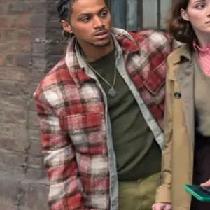 Bluey Robinson The Librarians The Next Chapter Checked Jacket For Sale