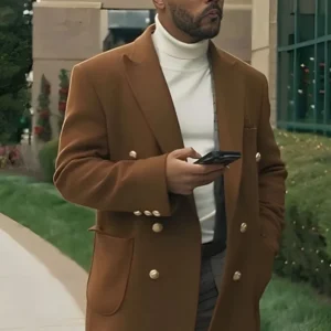 Brewsters Millions Christmas Romeo Miller Brown Wool Coat