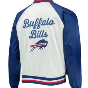 Buffalo Bills Satin Jacket Back
