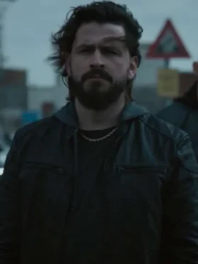 Buy Christopher Abbott Kraven The Hunter Leather Jacket