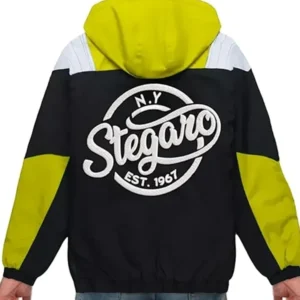 Buy Ostrich Stegaro Yellow And Black Jacket Back