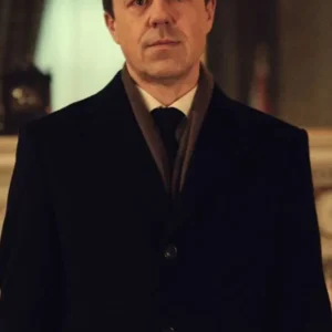 Buy Wallace Black Doves Black Trench Coat