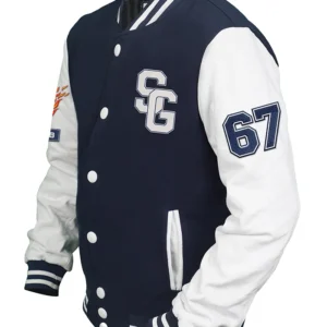 Buy Winston Navy Blue American Football Stegaro Varsity Jacket