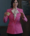Carrie Preston Elsbeth Season 02 Pink Blazer