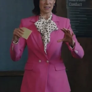 Carrie Preston Elsbeth Season 02 Pink Blazer