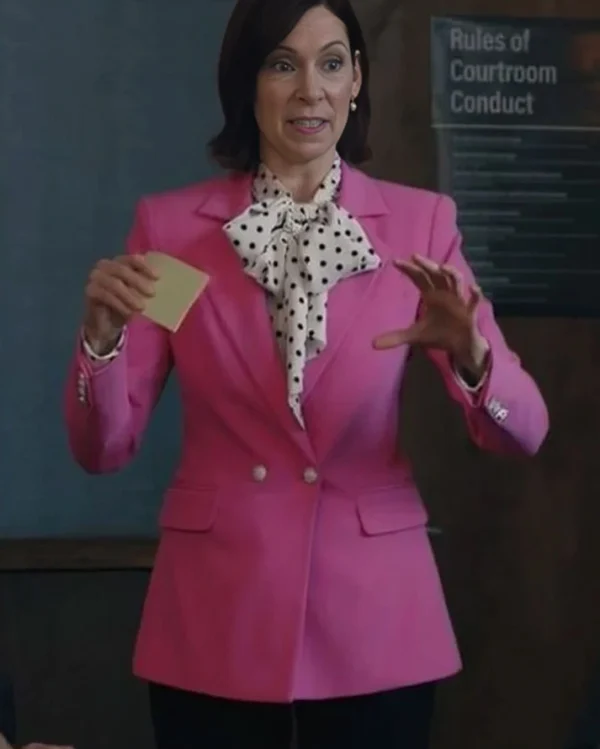 Carrie Preston Elsbeth Season 02 Pink Blazer