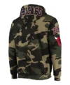 Chicago Bulls Team Pullover Hoodie Camo Back