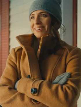 Christmas Cowboy Eliana Ghen Brown Trench Coat