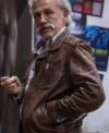Christoph Waltz Old Guy Leather Jacket