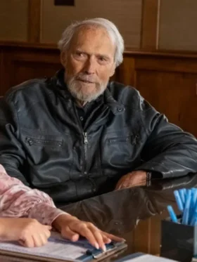 Clint Eastwood Juror 2 Leather Jacket