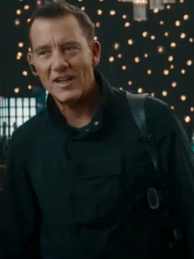 Clive Owen Cleaner Black Cotton Jacket For Sale