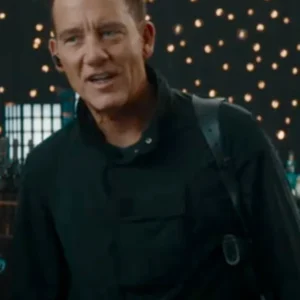 Clive Owen Cleaner Black Cotton Jacket For Sale