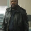 Colman Domingo The Madness Black Leather Jacket