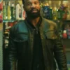 Cross S01 Bobby Trey Black Leather Jacket