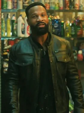 Cross S01 Bobby Trey Black Leather Jacket