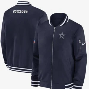 Dallas Cowboys Sideline Coach Bomber Jacket