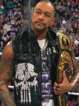 Damian Priest WWE Money In The Bank Black Vest