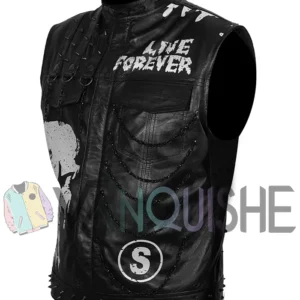 Damian Priest WWE Money In The Bank Black Vest left