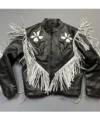 Danny Joseph The Voice S26 Fringe Leather Jacket