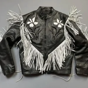 Danny Joseph The Voice S26 Fringe Leather Jacket