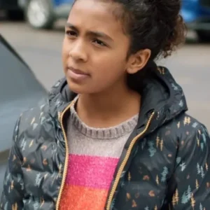 Delia Lisette Chambers Jingle Bell Love Bomber Jacket