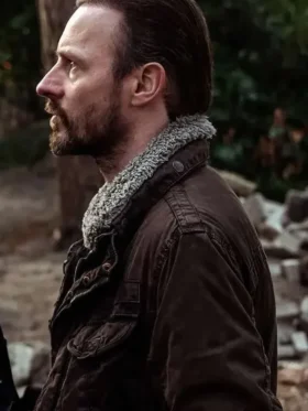 Dennis Ferry 2 Black Cotton Jacket For Sale