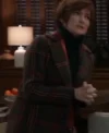 Diane Miller General Hospital Wool Plaid Coat